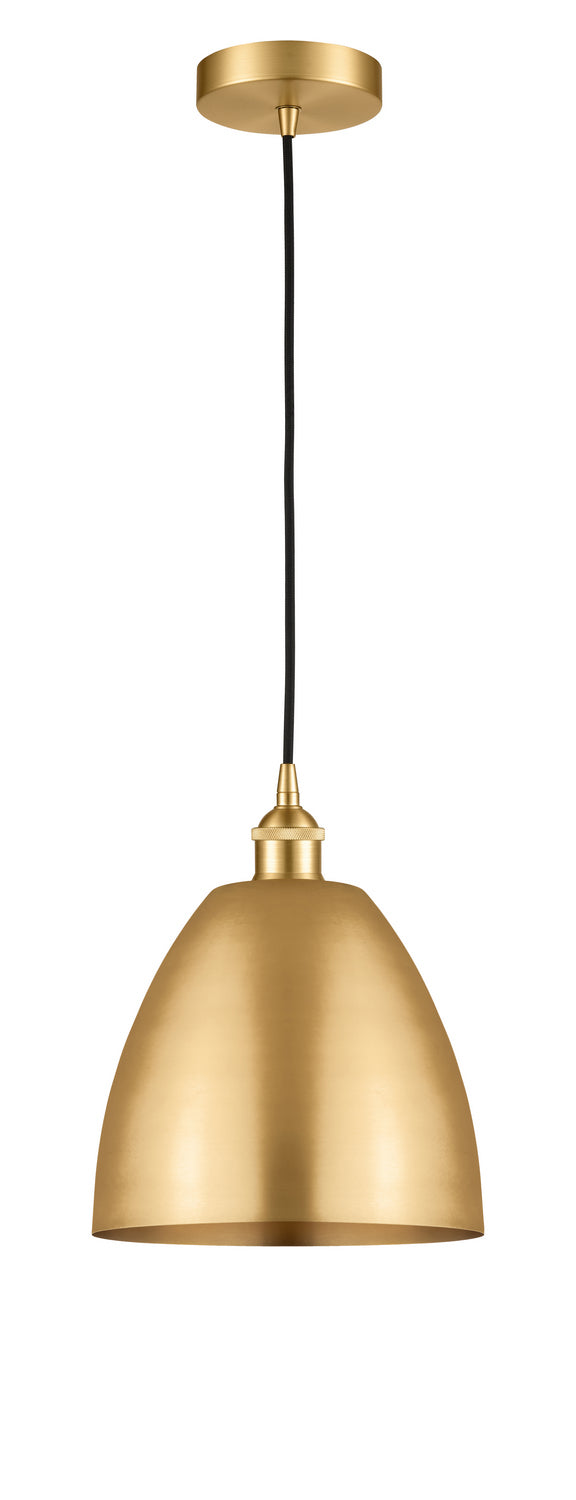 Innovations 616-1P-SG-MBD-9-SG One Light Mini Pendant, Satin Gold