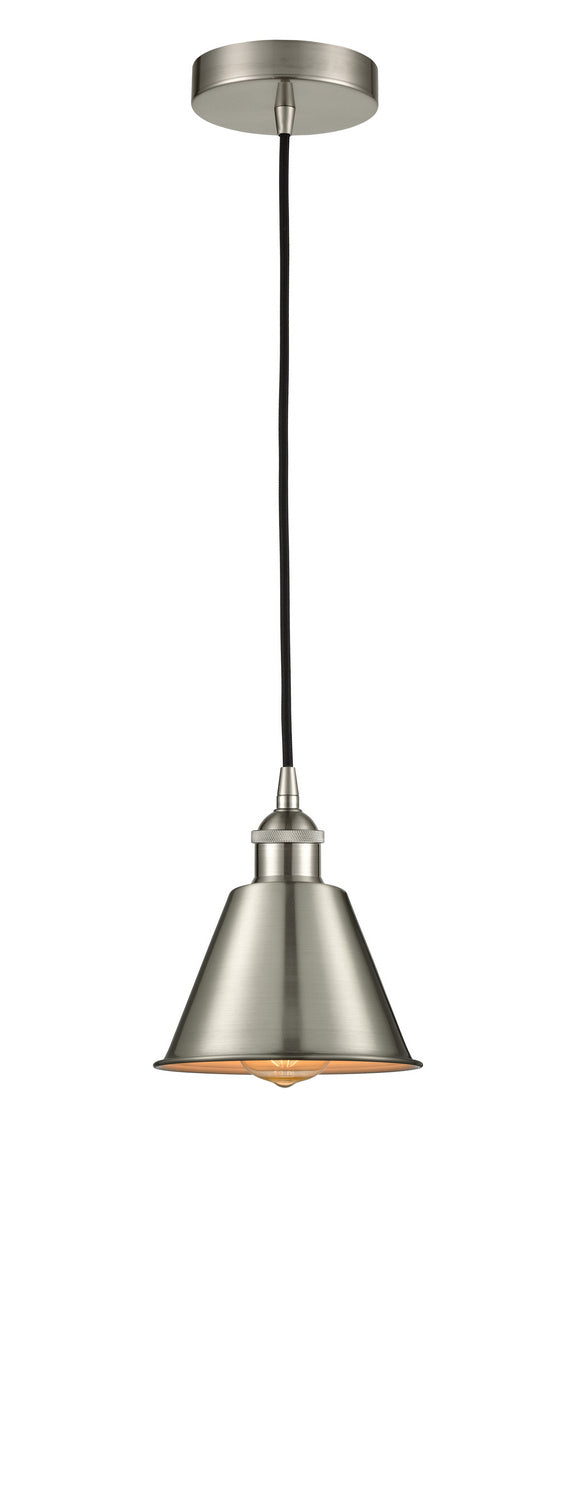 Innovations 616-1P-SN-M8-LED LED Mini Pendant, Brushed Satin Nickel