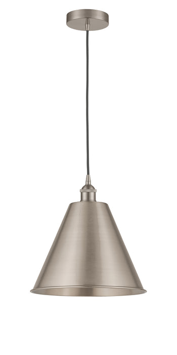 Innovations 616-1P-SN-MBC-12-SN One Light Mini Pendant, Brushed Satin Nickel