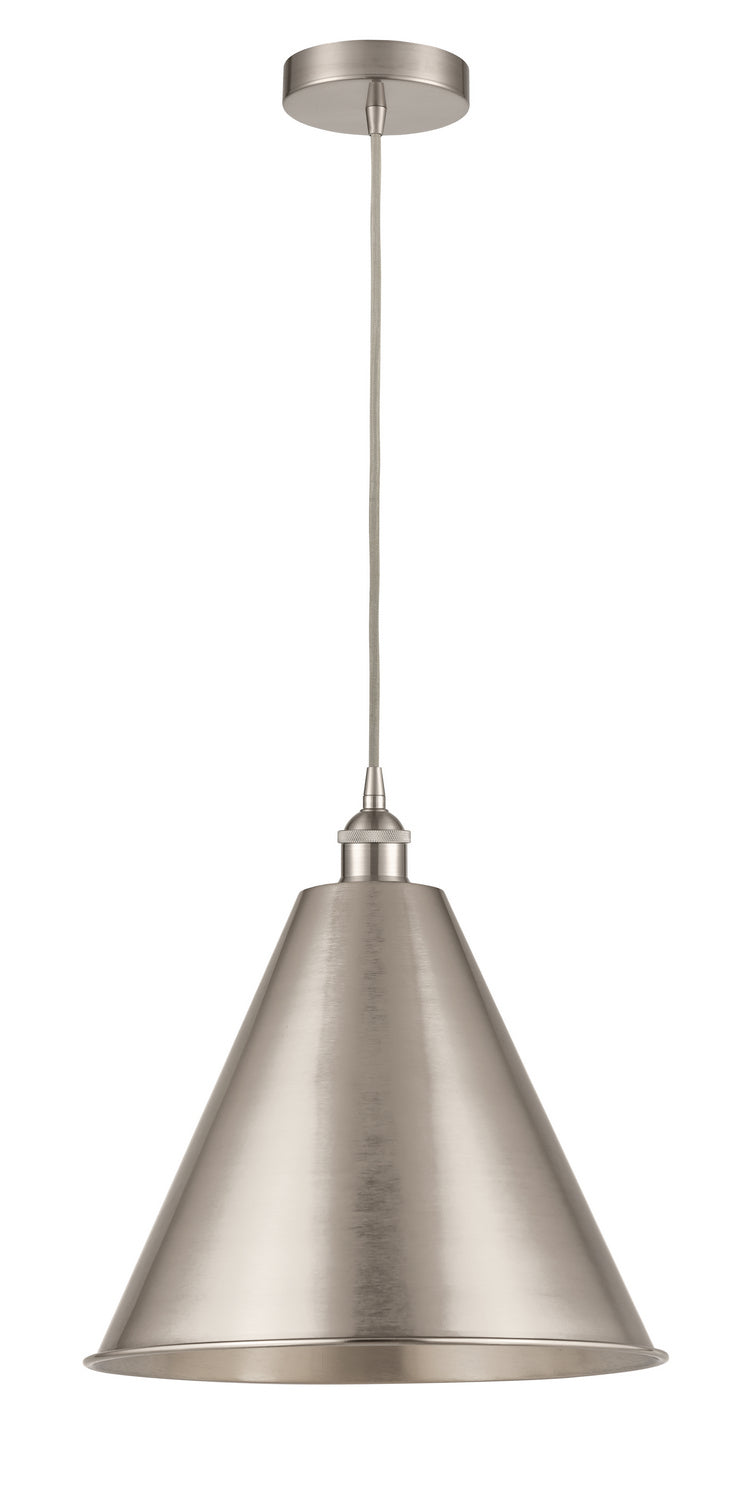 Innovations 616-1P-SN-MBC-16-SN-LED LED Mini Pendant, Brushed Satin Nickel