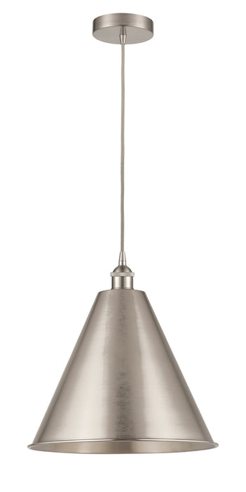 Innovations 616-1P-SN-MBC-16-SN-LED LED Mini Pendant, Brushed Satin Nickel