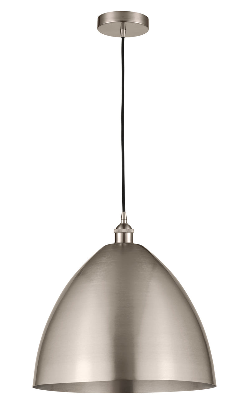 Innovations 616-1P-SN-MBD-16-SN One Light Mini Pendant, Brushed Satin Nickel