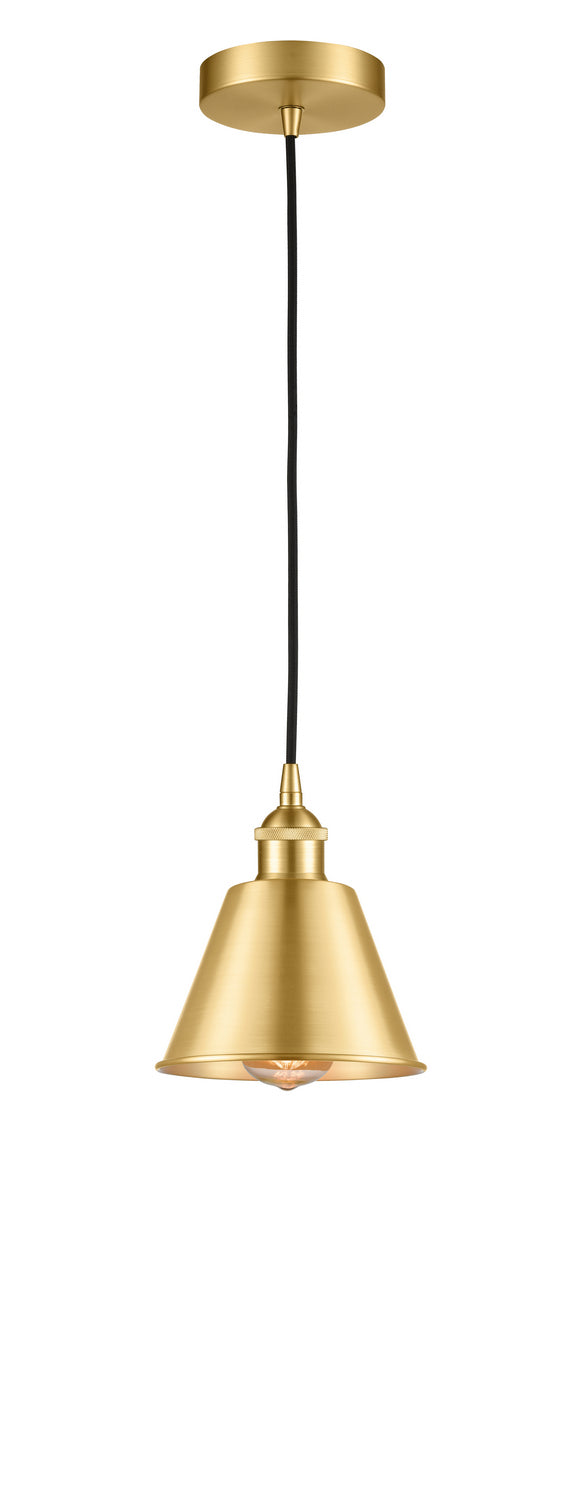 Innovations 616-1P-SG-M8 One Light Mini Pendant, Satin Gold