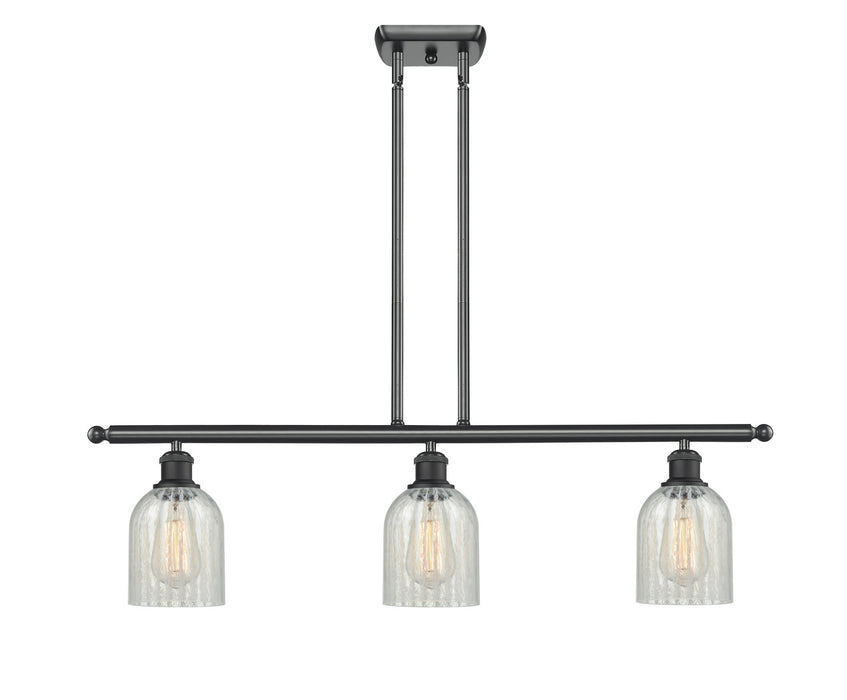 Innovations 516-3I-BK-G2511 Three Light Island Pendant, Matte Black