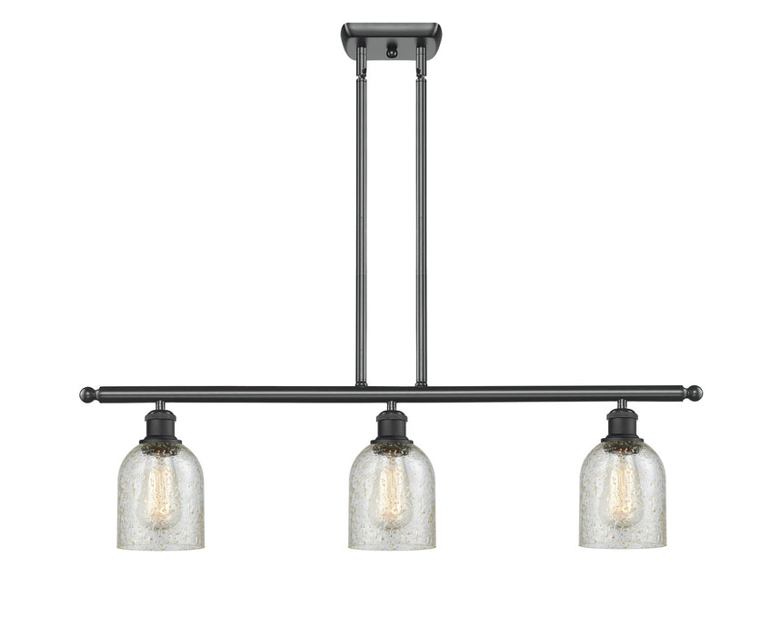 Innovations 516-3I-BK-G259 Three Light Island Pendant, Matte Black