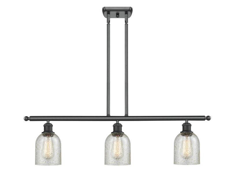 Innovations 516-3I-BK-G259-LED LED Island Pendant, Matte Black