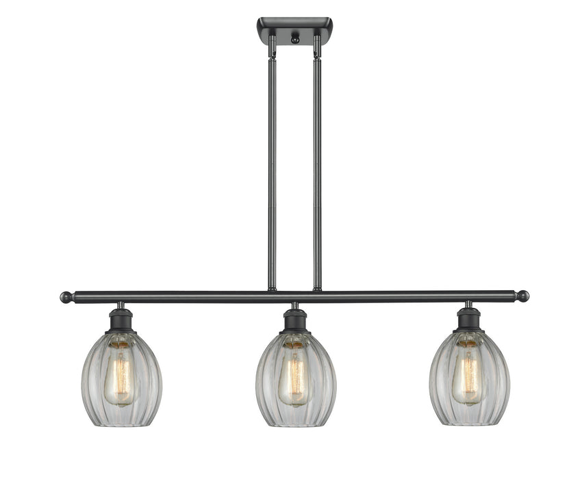 Innovations 516-3I-BK-G82 Three Light Island Pendant, Matte Black