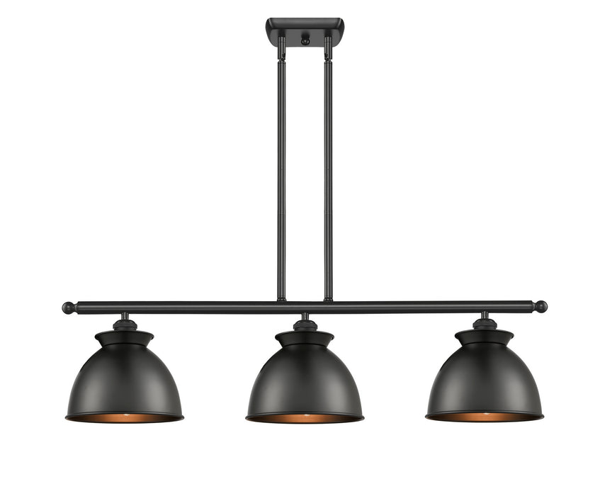 Innovations 516-3I-BK-M14-BK-LED LED Island Pendant, Matte Black