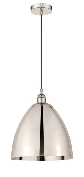 Innovations 616-1P-PN-MBD-12-PN One Light Mini Pendant, Polished Nickel