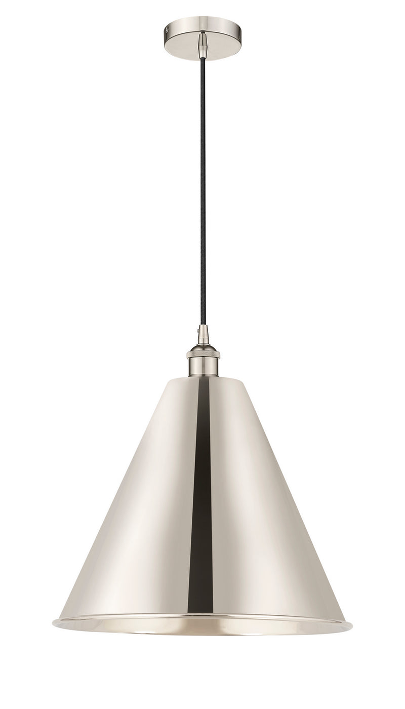 Innovations 616-1P-PN-MBC-16-PN-LED LED Mini Pendant, Polished Nickel