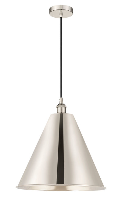 Innovations 616-1P-PN-MBC-16-PN One Light Mini Pendant, Polished Nickel