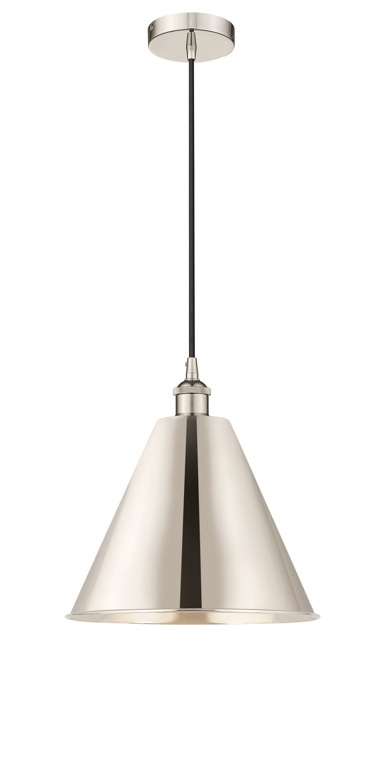 Innovations 616-1P-PN-MBC-12-PN-LED LED Mini Pendant, Polished Nickel