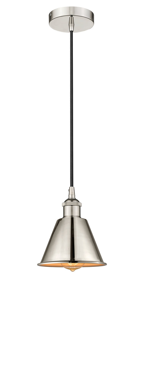 Innovations 616-1P-PN-M8-LED LED Mini Pendant, Polished Nickel