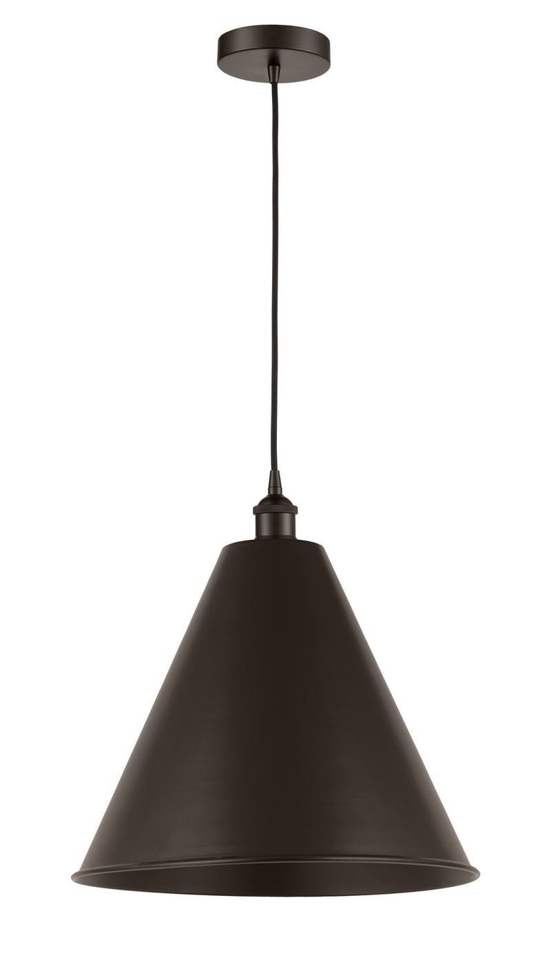 Innovations 616-1P-OB-MBC-16-OB One Light Mini Pendant, Oil Rubbed Bronze