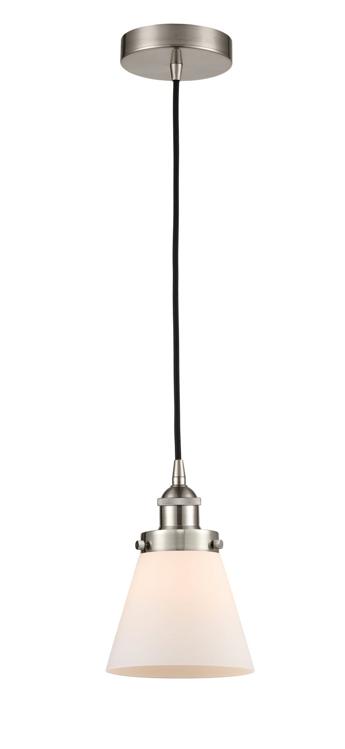 Innovations 616-1PH-SN-G61 One Light Mini Pendant, Brushed Satin Nickel