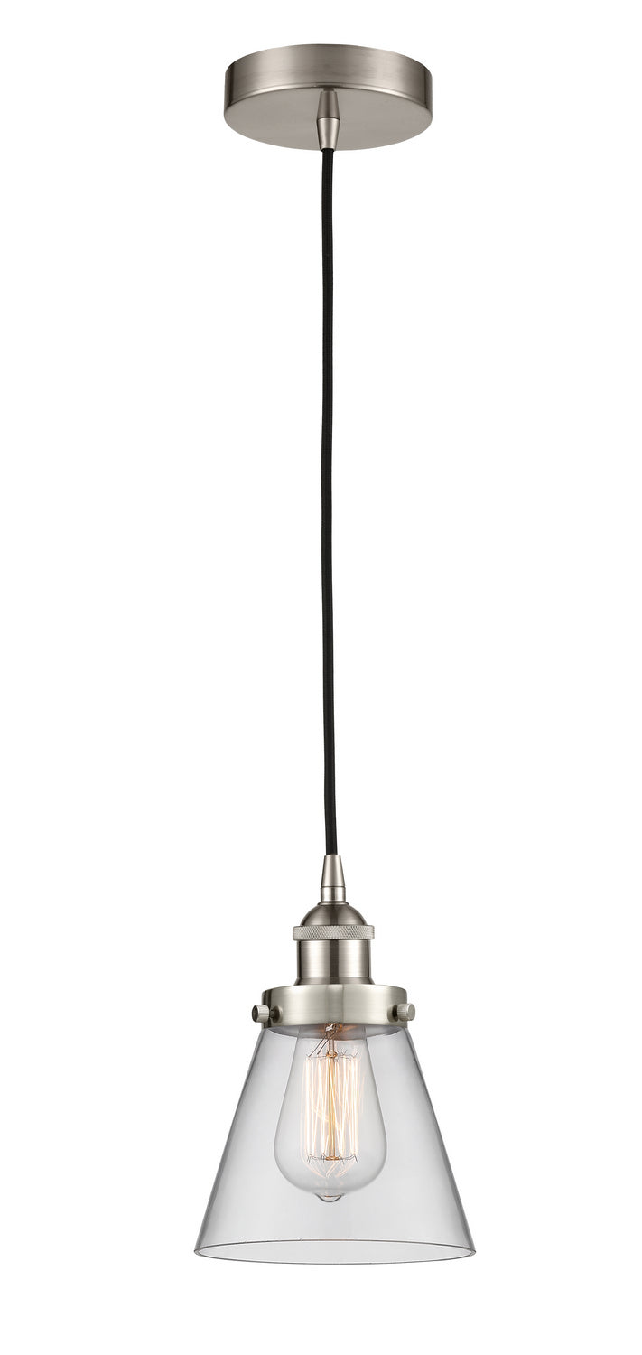 Innovations 616-1PH-SN-G62 One Light Mini Pendant, Brushed Satin Nickel