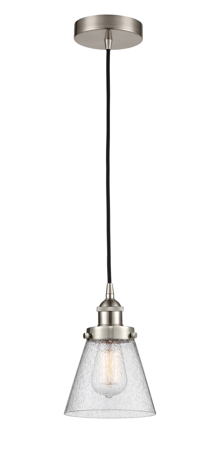 Innovations 616-1PH-SN-G64 One Light Mini Pendant, Brushed Satin Nickel