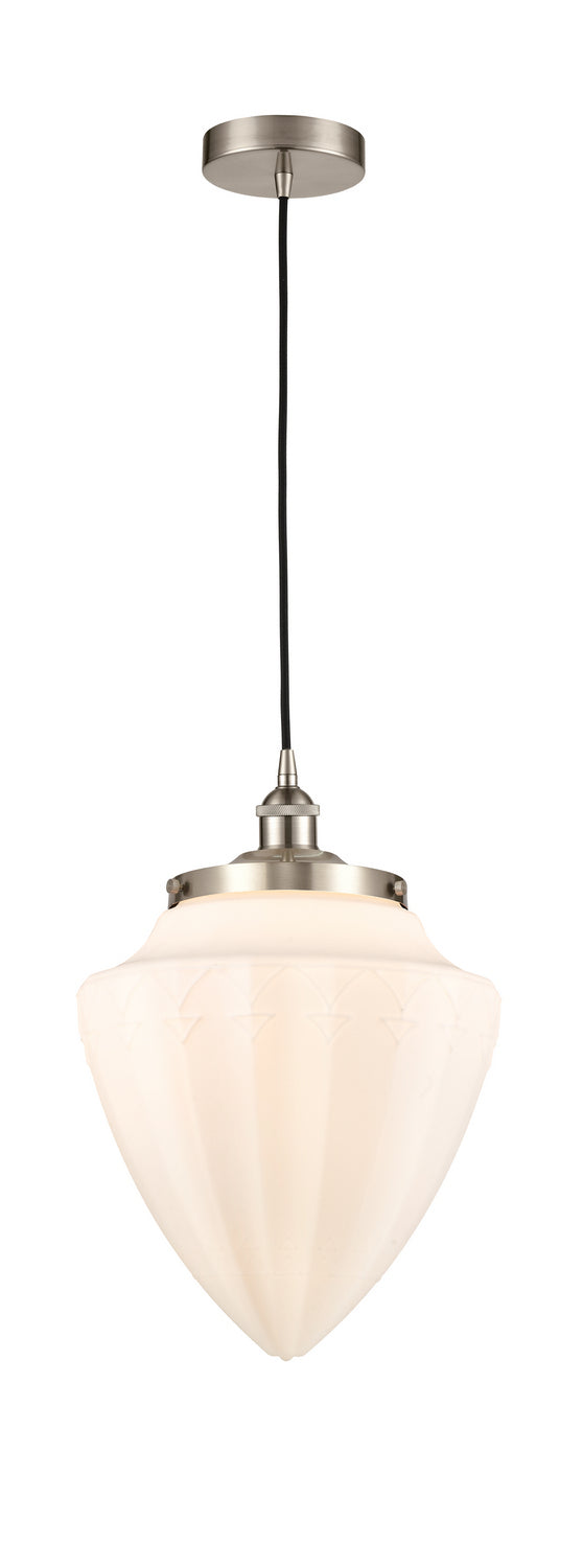 Innovations 616-1PH-SN-G661-12 One Light Mini Pendant, Brushed Satin Nickel