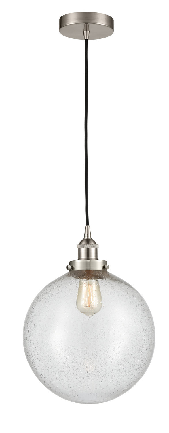 Innovations 616-1PH-SN-G204-12 One Light Mini Pendant, Brushed Satin Nickel