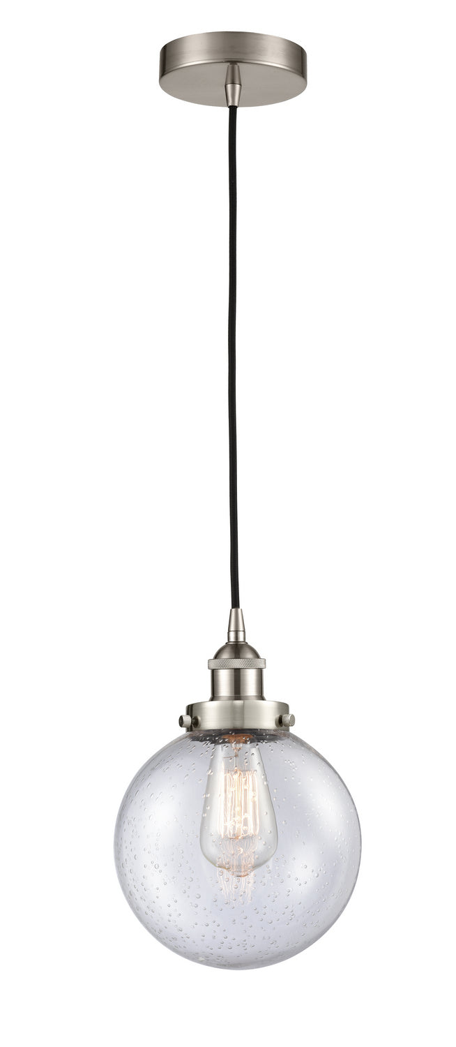 Innovations 616-1PH-SN-G204-8-LED LED Mini Pendant, Brushed Satin Nickel