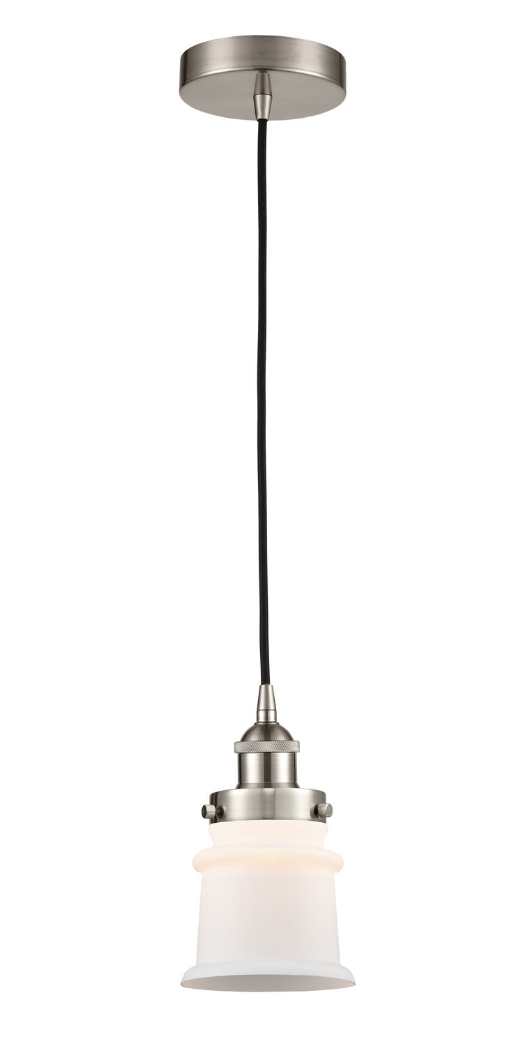Innovations 616-1PH-SN-G181S One Light Mini Pendant, Brushed Satin Nickel