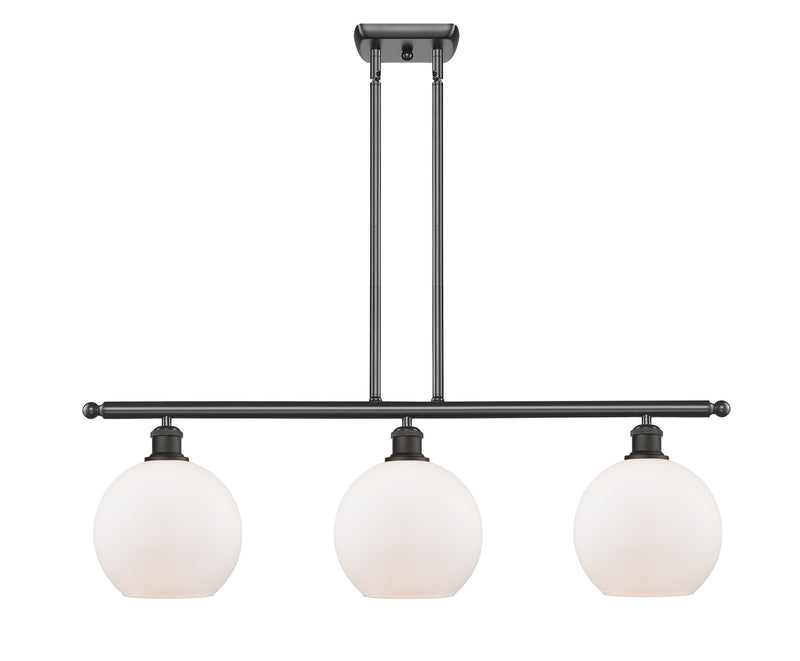 Innovations 516-3I-OB-G121-8 Three Light Island Pendant, Oil Rubbed Bronze