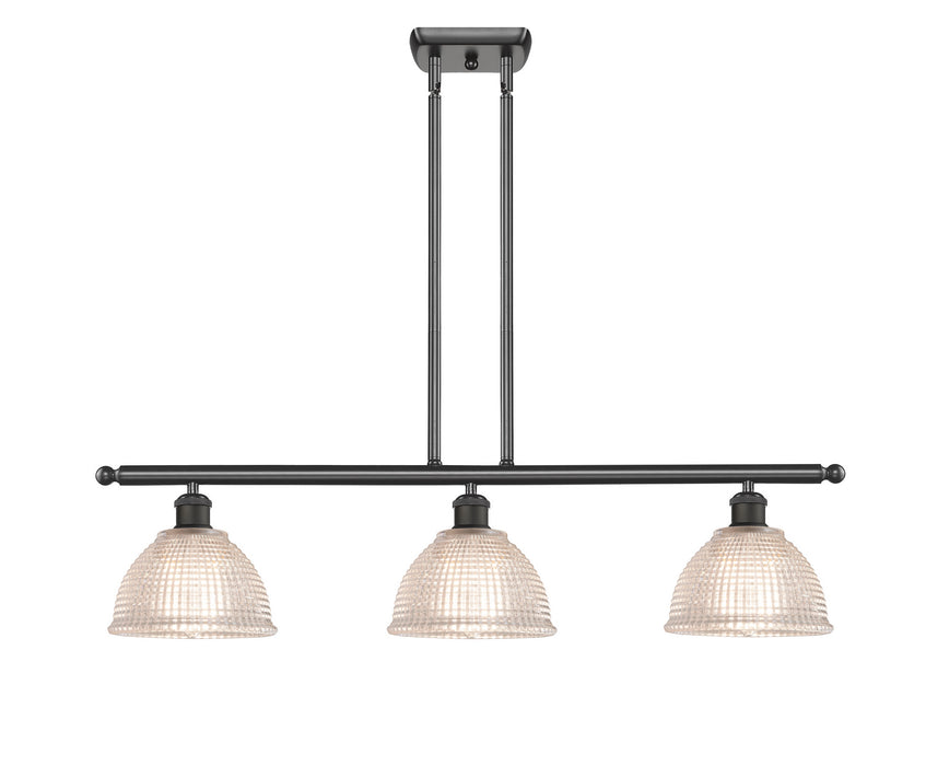 Innovations 516-3I-OB-G422-LED LED Island Pendant, Oil Rubbed Bronze