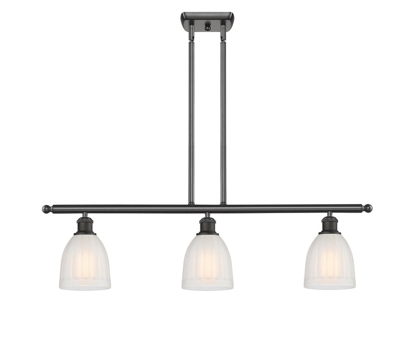 Innovations 516-3I-OB-G441 Three Light Island Pendant, Oil Rubbed Bronze
