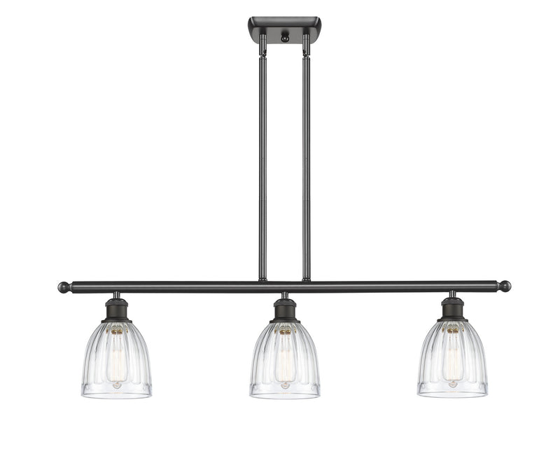 Innovations 516-3I-OB-G442 Three Light Island Pendant, Oil Rubbed Bronze