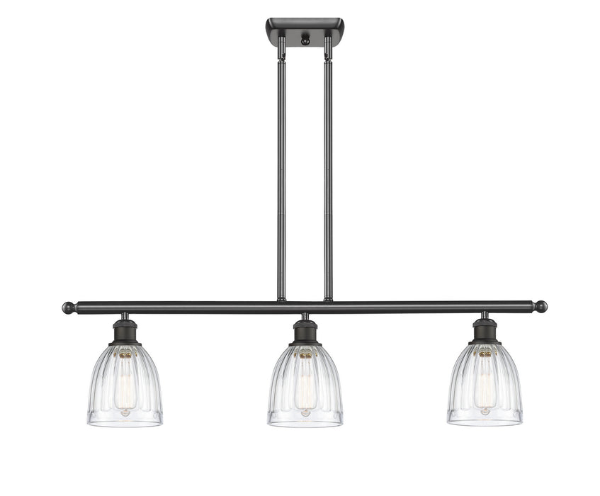 Innovations 516-3I-OB-G442-LED LED Island Pendant, Oil Rubbed Bronze