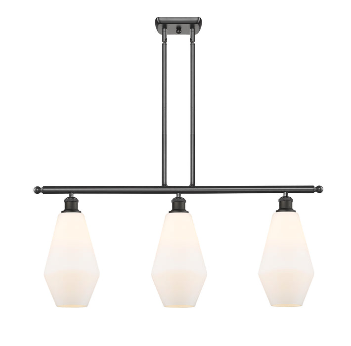 Innovations 516-3I-OB-G651-7 Three Light Island Pendant, Oil Rubbed Bronze