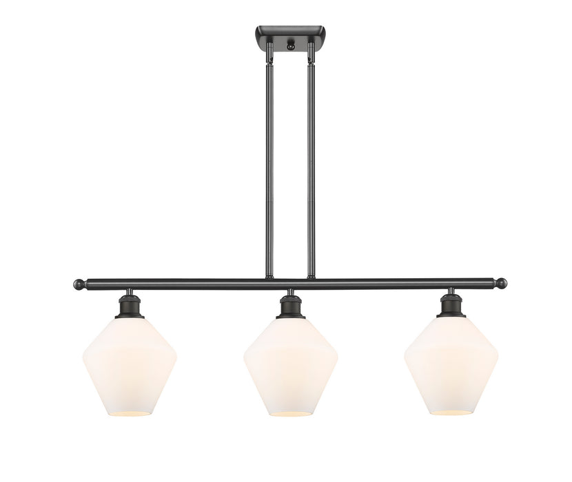 Innovations 516-3I-OB-G651-8 Three Light Island Pendant, Oil Rubbed Bronze