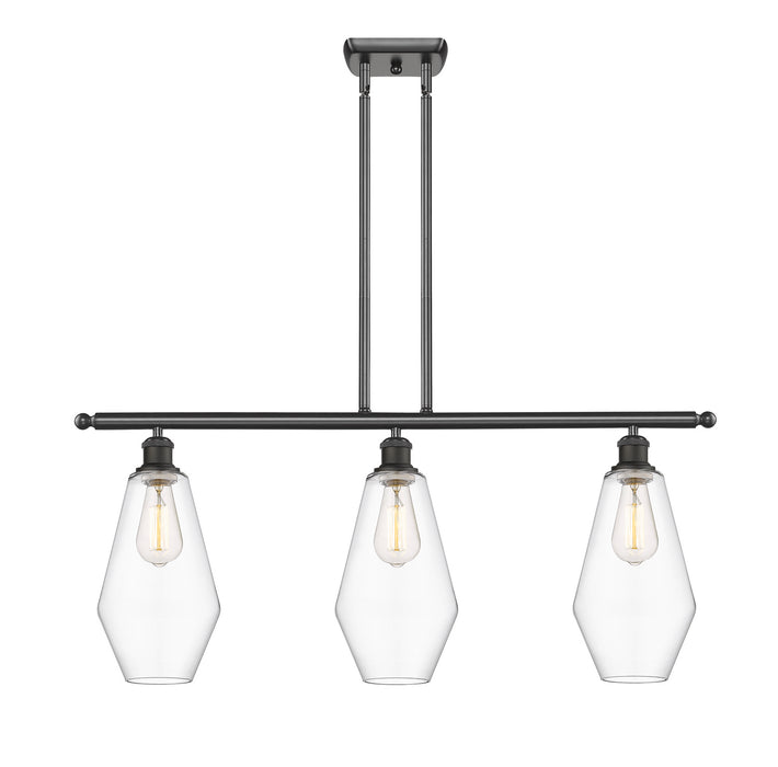Innovations 516-3I-OB-G652-7 Three Light Island Pendant, Oil Rubbed Bronze
