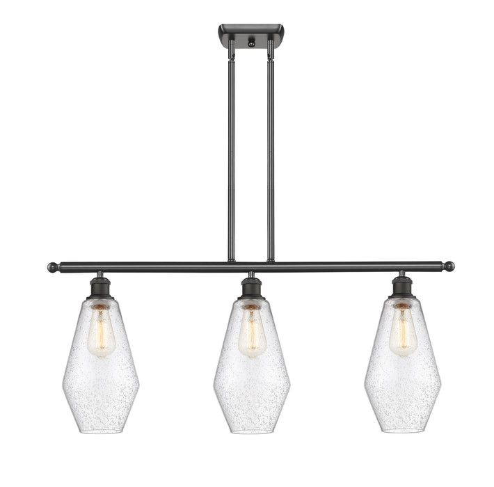 Innovations 516-3I-OB-G654-7-LED LED Island Pendant, Oil Rubbed Bronze