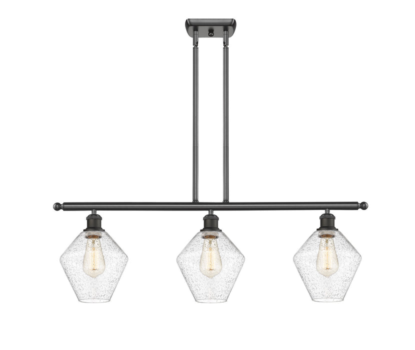 Innovations 516-3I-OB-G654-8 Three Light Island Pendant, Oil Rubbed Bronze