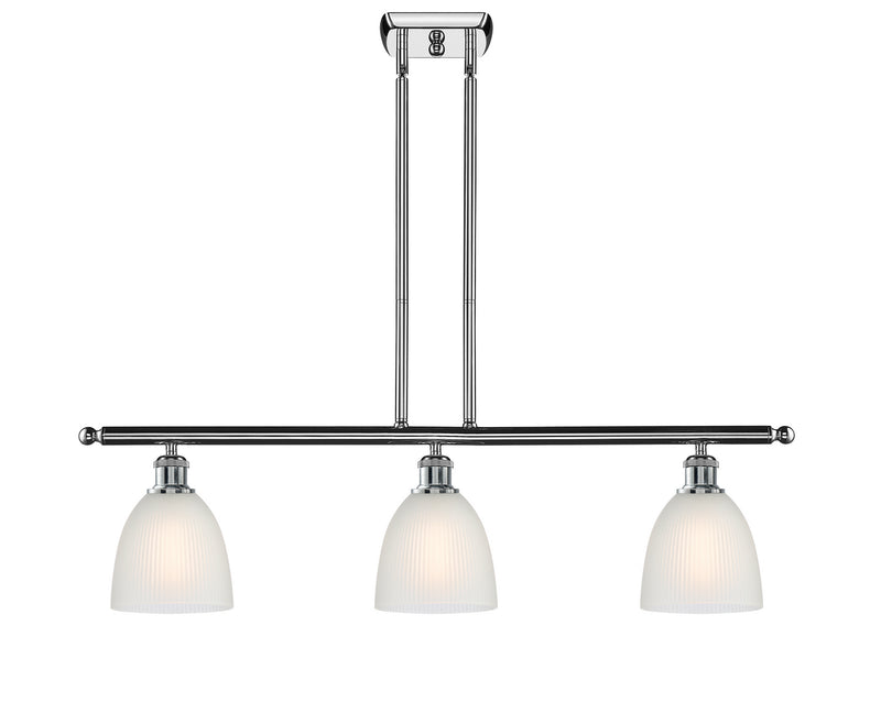 Innovations 516-3I-PC-G381-LED LED Island Pendant, Polished Chrome