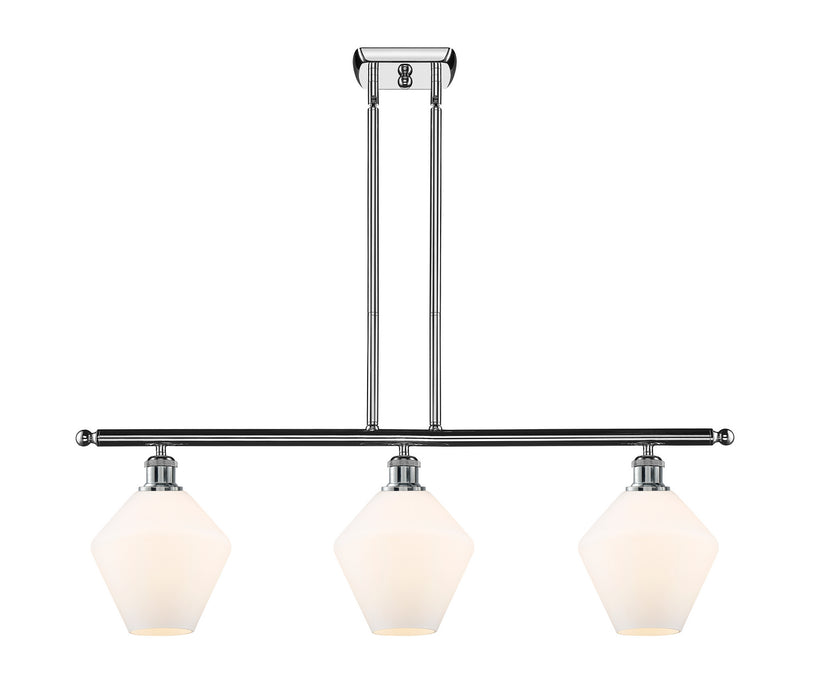 Innovations 516-3I-PC-G651-8 Three Light Island Pendant, Polished Chrome