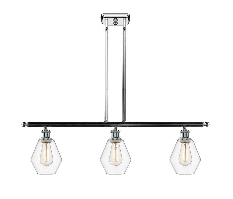 Innovations 516-3I-PC-G652-6 Three Light Island Pendant, Polished Chrome