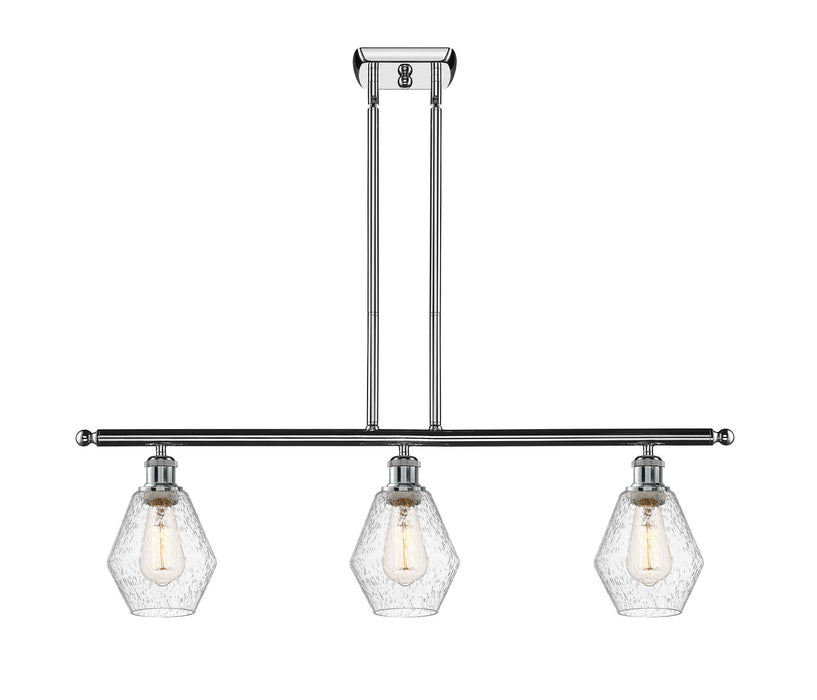 Innovations 516-3I-PC-G654-6 Three Light Island Pendant, Polished Chrome