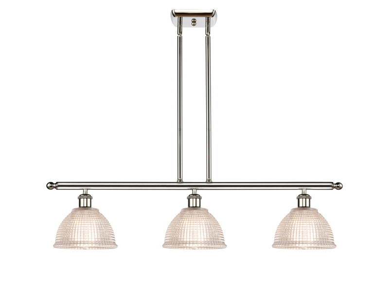 Innovations 516-3I-PN-G422-LED LED Island Pendant, Polished Nickel