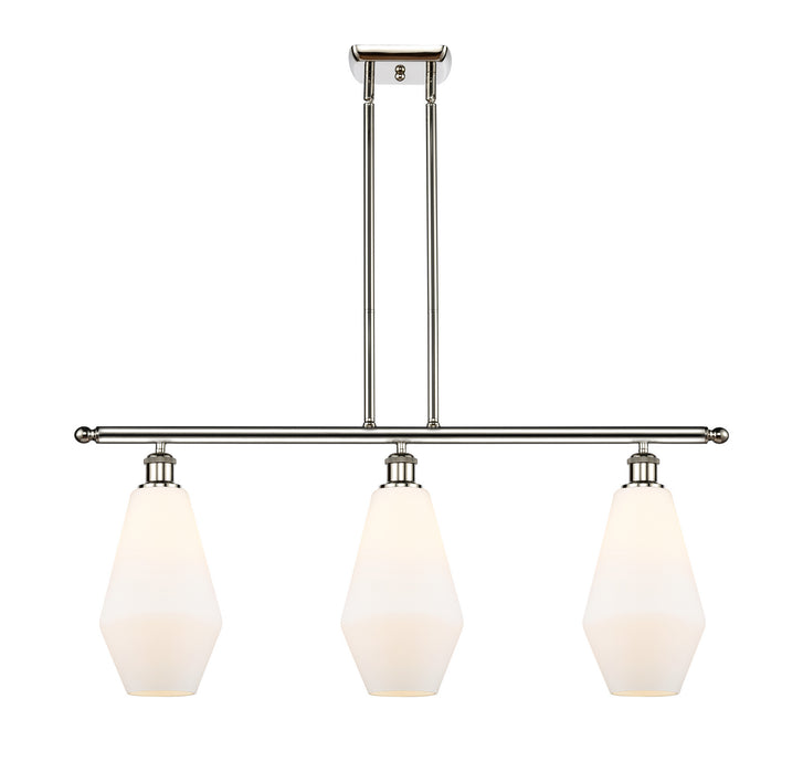 Innovations 516-3I-PN-G651-7-LED LED Island Pendant, Polished Nickel