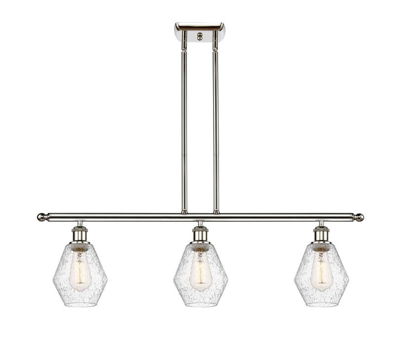 Innovations 516-3I-PN-G654-6 Three Light Island Pendant, Polished Nickel