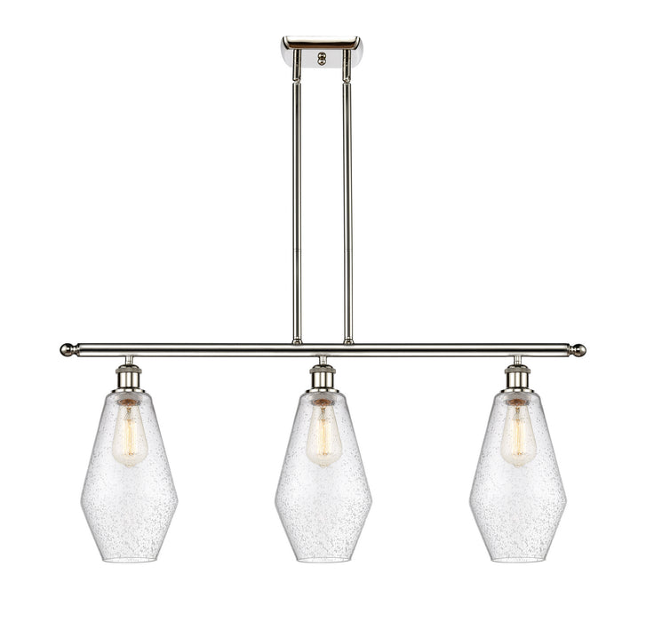Innovations 516-3I-PN-G654-7-LED LED Island Pendant, Polished Nickel