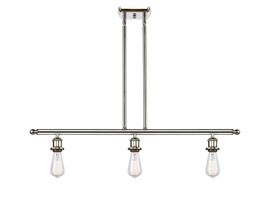 Innovations 516-3I-PN-LED LED Island Pendant, Polished Nickel