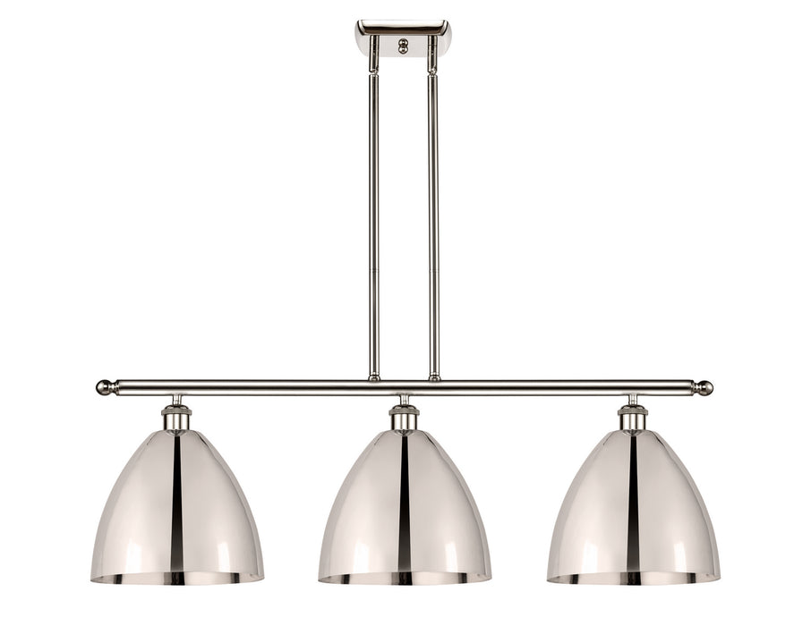 Innovations 516-3I-PN-MBD-9-PN-LED LED Island Pendant, Polished Nickel