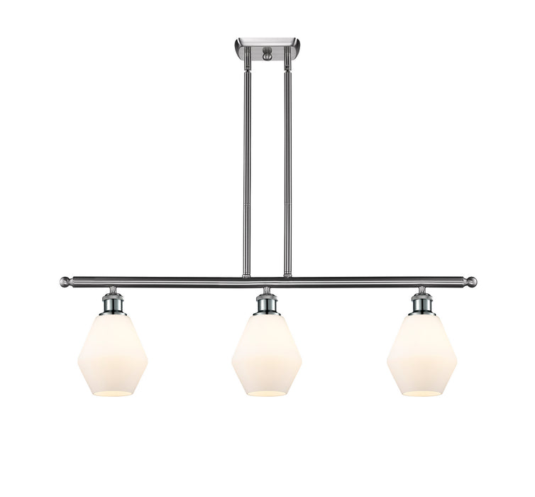 Innovations 516-3I-SN-G651-6 Three Light Island Pendant, Brushed Satin Nickel