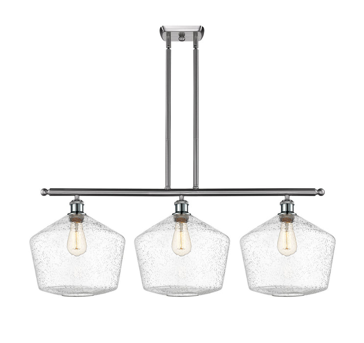 Innovations 516-3I-SN-G654-12 Three Light Island Pendant, Brushed Satin Nickel