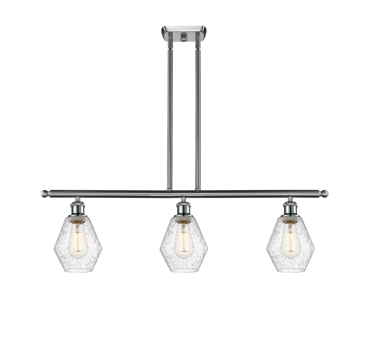 Innovations 516-3I-SN-G654-6-LED LED Island Pendant, Brushed Satin Nickel