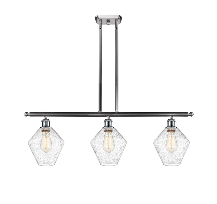 Innovations 516-3I-SN-G654-8 Three Light Island Pendant, Brushed Satin Nickel