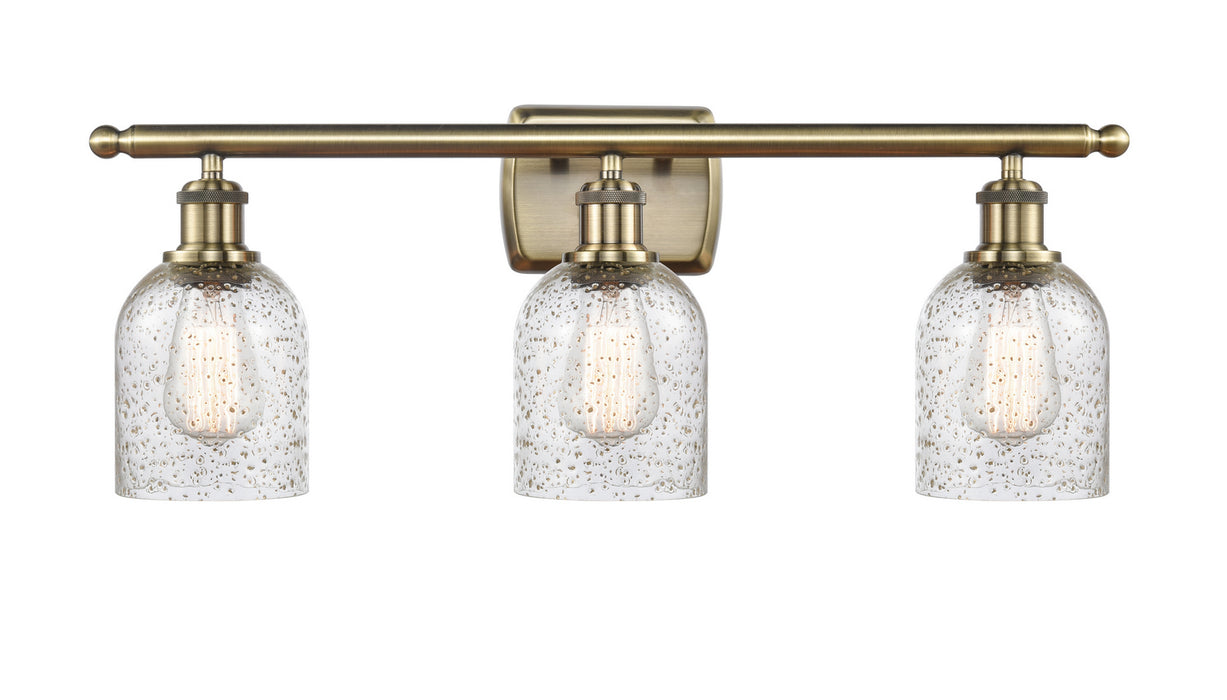 Innovations 516-3W-AB-G259 Three Light Bath Vanity, Antique Brass